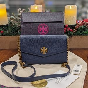 Tory Burch Kira Leather Chain Crossbody + Dust + Gift Bag Nwt❤